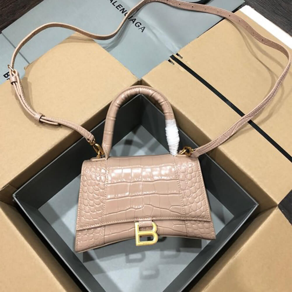 Balenciaga Hourglass Handbag Small(high-end grade)